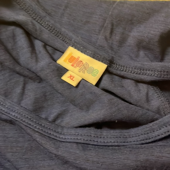 LulaRoe Navy knit dress - Picture 5 of 5